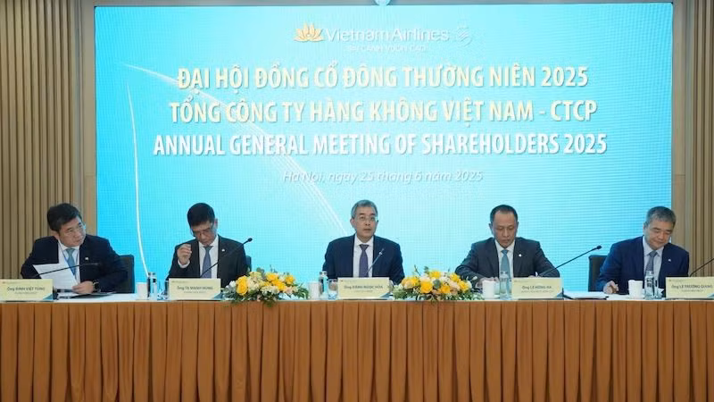 Đại hội cổ đông Vietnam Airlines. 