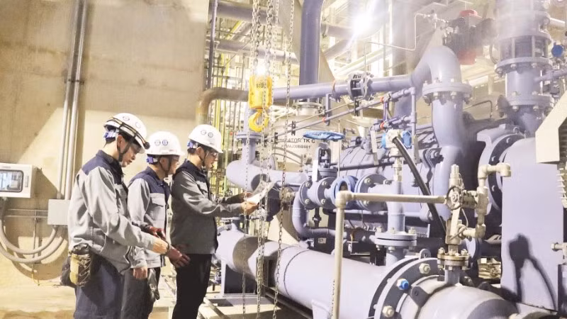 Lĩnh vực sản xuất công nghiệp tiếp tục khẳng định vai trò "đầu kéo" của kinh tế Hà Tĩnh.