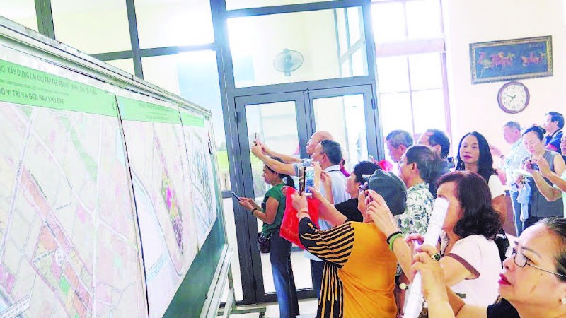 Ý tưởng quy hoạch cải tạo, xây dựng lại khu tập thể Vĩnh Hồ và phụ cận khi được chính quyền địa phương công bố đã nhận được sự quan tâm đặc biệt của người dân trong khu vực.