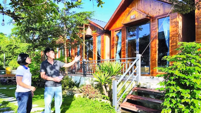 Mô hình homestay được đầu tư đồng bộ, hiện đại tại đặc khu Cô Tô.
