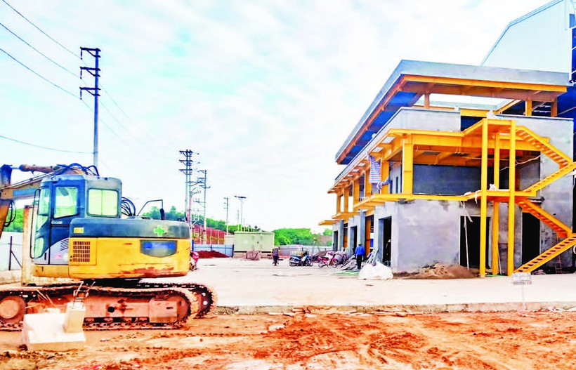 Công ty TNHH xuất nhập khẩu Trọng Ý Phúc Việt Nam chuẩn bị đưa nhà máy ở Cụm Công nghiệp Bảo Lý-Xuân Phương vào hoạt động.