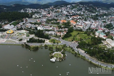 Quang cảnh phường Xuân Hương-Đà Lạt, tỉnh Lâm Đồng