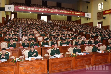 Quang cảnh hội nghị tổng kết năm học 2024-2025.