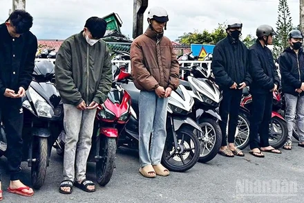 Lâm Đồng xử lý nhóm “quái xế” gây náo loạn ở Quảng trường Lâm Viên.