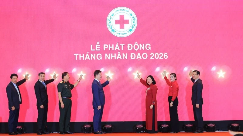 Phát động Tháng Nhân đạo 2026: Hành trình nhân ái vì cộng đồng