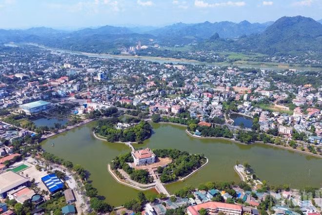 Một góc phường Minh Xuân, tỉnh Tuyên Quang. (Ảnh CHUNG THẮNG) 