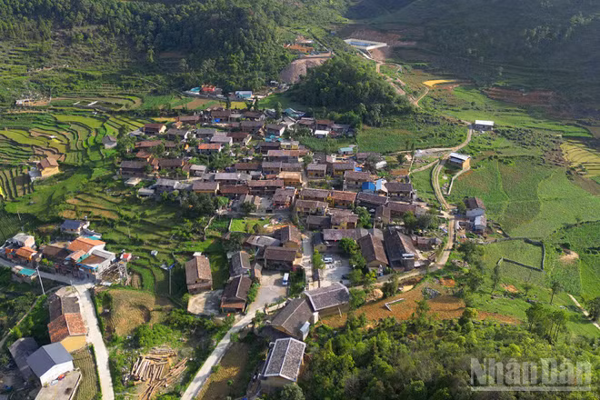 Làng Lô Lô Chải, Tuyên Quang. (Ảnh NGUYÊN-HÀO)