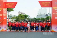 Hàng nghìn người tham gia Ngày chạy Olympic - Vì sức khỏe toàn dân - Vì an ninh Tổ quốc năm 2026.