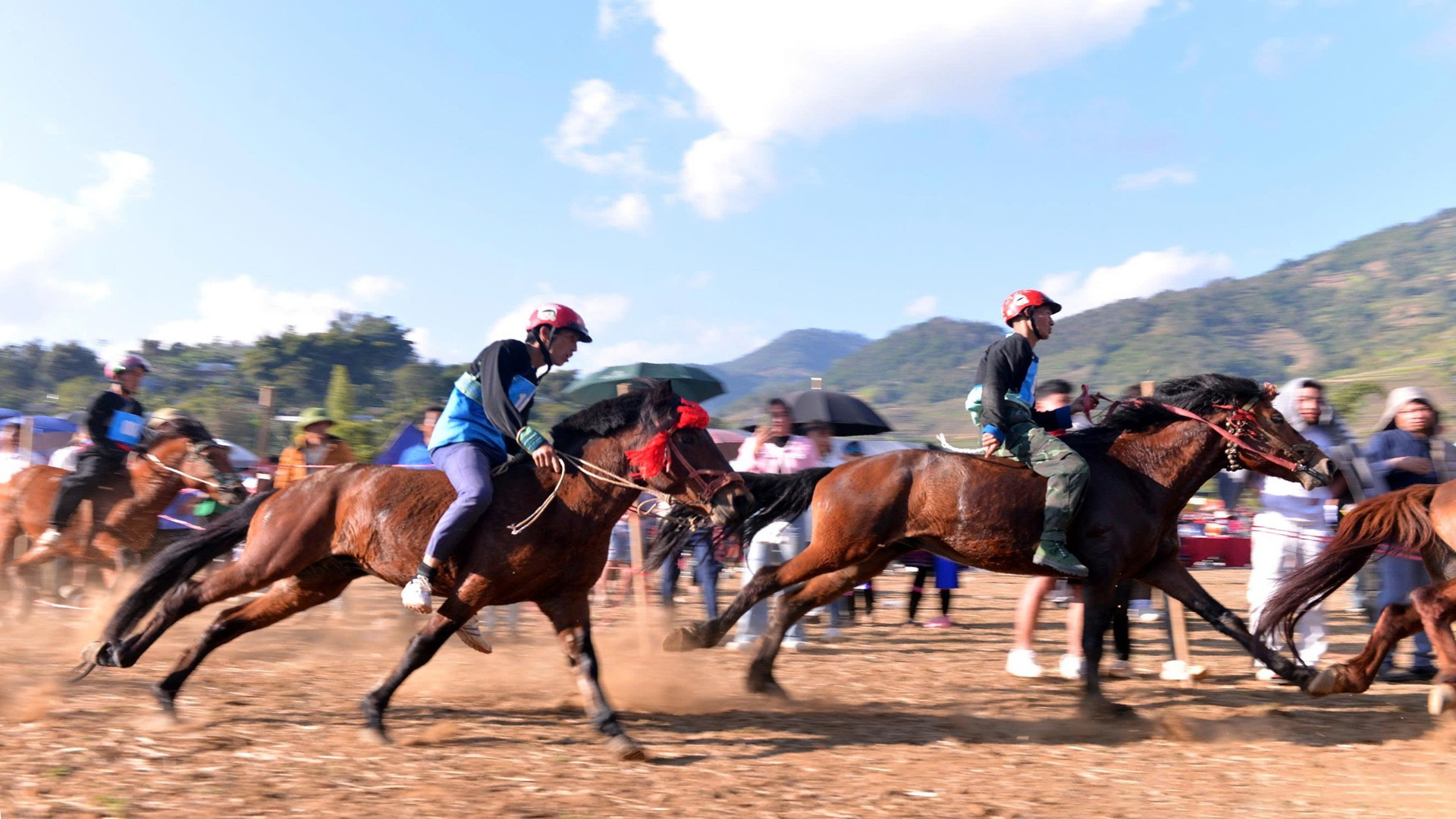 Xem ngựa thồ không yên tung vó trên rẻo cao Tả Lèng 07.jpg