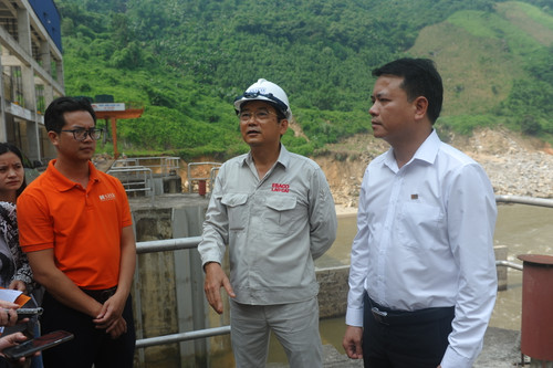 Ông Nguyễn Tất Anh - Giám đốc điều hành của nhà máy thủy điện Đông Nam Á-Nậm Lúc.