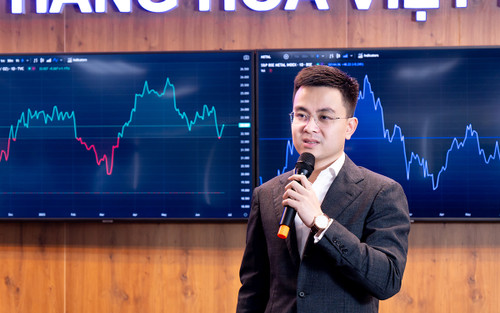 Giám đốc Trung tâm Tin tức Hàng hóa Việt Nam Phạm Quang Anh.