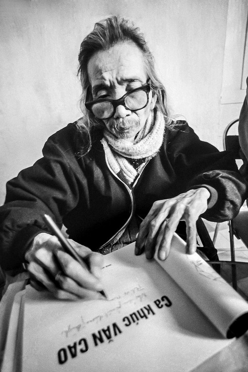 Văn Cao. (Ảnh: Nguyễn Đình Toán)