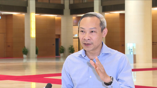 Ông Phan Đức Hiếu, Ủy viên Ủy ban Kinh tế của Quốc hội, đại biểu Quốc hội Đoàn Thái Bình. (Ảnh: TRUNG HƯNG)