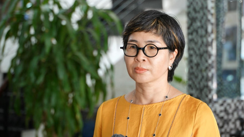 Bà Vũ Chi Mai, cố vấn cấp cao Dự án toàn cầu Chuyển dịch năng lượng tại các vùng than của Tổ chức Sáng kiến khí hậu quốc tế (IKI).