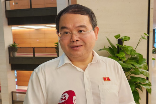 Đại biểu Quản Minh Cường - Phó Bí thư Tỉnh ủy, Trưởng Đoàn đại biểu Quốc hội tỉnh Đồng Nai. (Ảnh: TRUNG HƯNG)