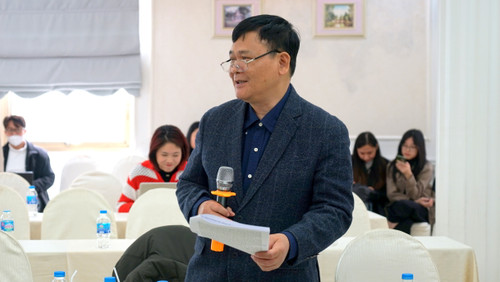 PGS, TS Trần Kim Chung - nguyên Phó Viện trưởng Viện Nghiên cứu quản lý kinh tế Trung ương. (Ảnh: TRUNG HƯNG)