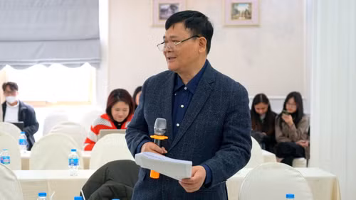 PGS, TS Trần Kim Chung - nguyên Phó Viện trưởng Viện Nghiên cứu quản lý kinh tế Trung ương. (Ảnh: TRUNG HƯNG)