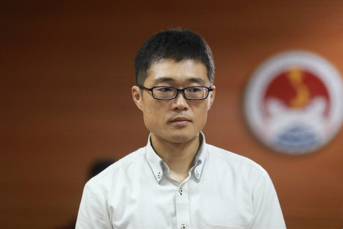 Ông Yasuhiro Tanaka, chuyên gia JICA, cố vấn quản lý rủi ro thiên tai của Nhật Bản.