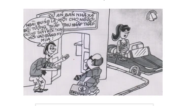 Góc biếm họa: "Khát" nhà ở xã hội 