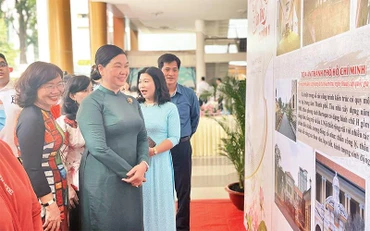 Triển lãm "Không gian di sản văn hóa Quận 1" năm 2022. 