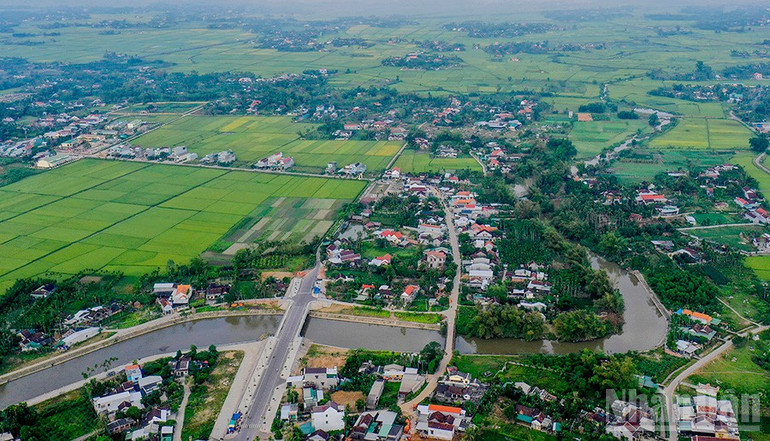 Bộ mặt nông thôn của xã Tư Nghĩa ngày càng khang trang. ndo_br_tn-1.jpg