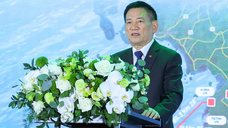 Phó Thủ tướng Chính phủ Hồ Đức Phớc phát biểu chỉ đạo tại buổi lễ. 11.jpg