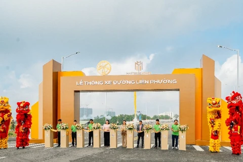 Lễ thông xe đường Liên Phường, trục giao thông huyết mạch tại khu đông Thành phố Hồ Chí Minh.