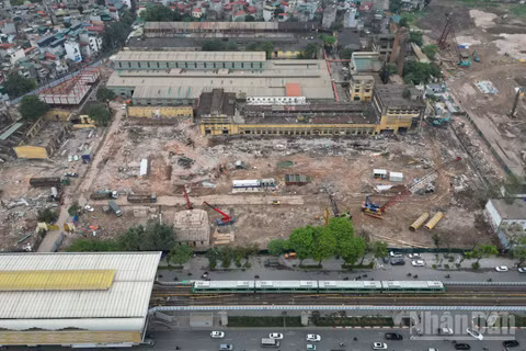 Toàn cảnh dự án tại khu Cao Xà Lá sau 2 tháng khởi công