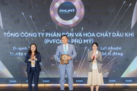 PVFCCo-Phú Mỹ đạt danh hiệu Top 50 công ty niêm yết tốt nhất Việt Nam 2025.
