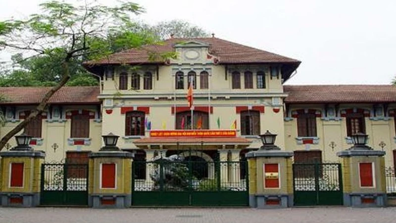 Trụ sở Bộ Tư pháp.