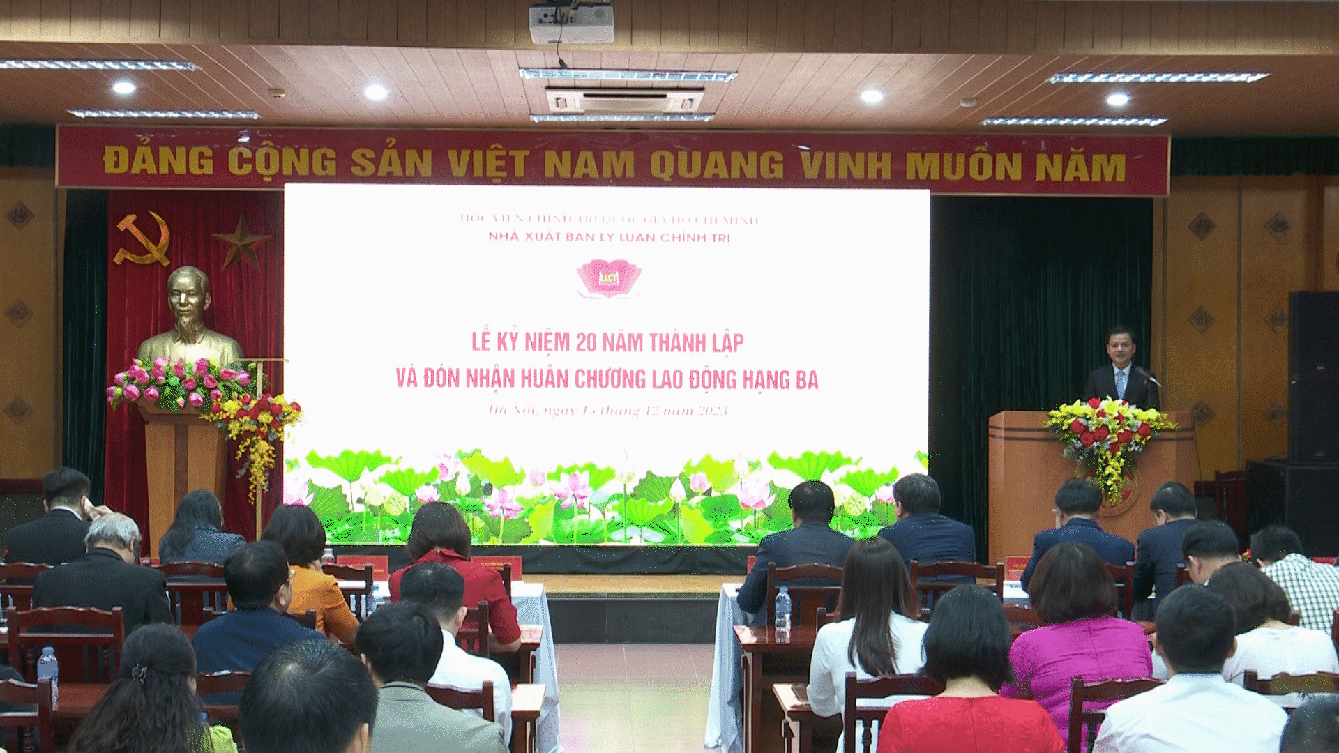 Quang cảnh Lễ kỷ niệm.