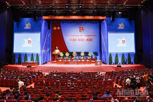 Toàn cảnh phiên bế mạc Đại hội.
