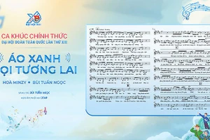 Ca khúc "Áo xanh gọi tương lai".
