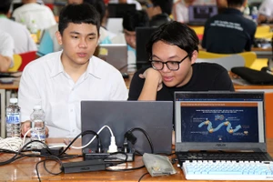 Đông đảo thí sinh khu vực miền nam tranh tài tại Hội thi.