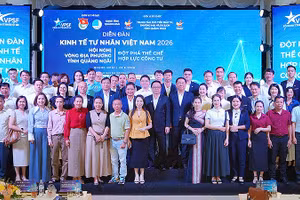 Các đại biểu Phiên đối thoại địa phương của VPSF 2026 tại Quảng Ngãi.
