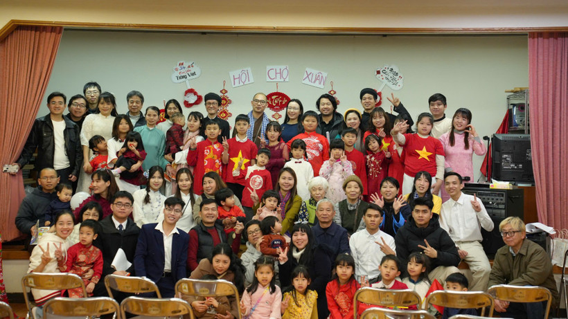 Hội chợ Xuân dành cho học sinh và cộng đồng người Việt Nam tại Nhật Bản, tạo nên không gian văn hóa-giáo dục giàu bản sắc giữa lòng xứ Phù Tang.