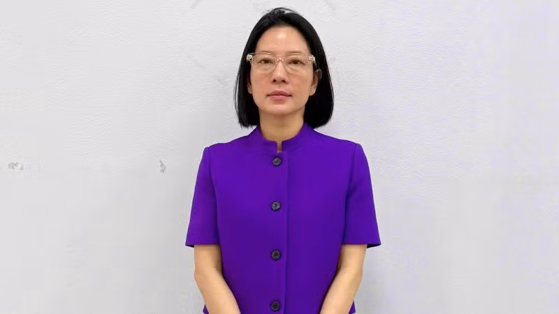 Bị can Đoàn Thị Khánh Vân. (Ảnh: Công an thành phố Hà Nội)