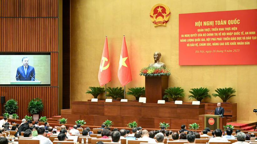 Toàn cảnh hội nghị. (Ảnh: DUY LINH)