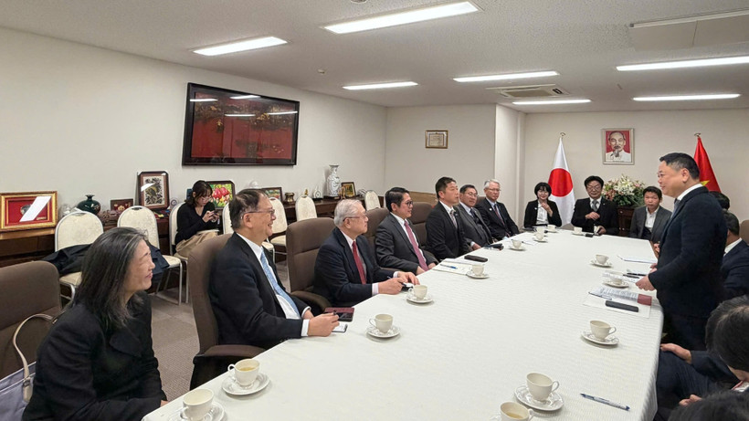 Đoàn Ủy ban Kinh tế-Tài chính Quốc hội Việt Nam làm việc với các tổ chức hữu nghị Nhật-Việt khu vực Kansai.