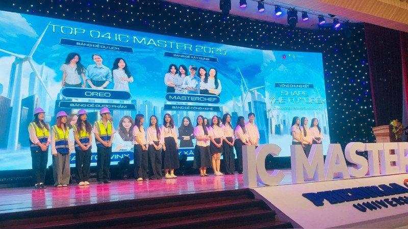 4 đội thi xuất sắc có mặt tại Vòng chung kết Cuộc thi Nhà truyền thông tài ba - IC Master 2025. (Ảnh: KIỀU GIANG)