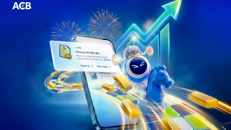 ACB có giải pháp chứng chỉ tiền gửi giúp khách hàng sử dụng tiền thưởng Tết hiệu quả.