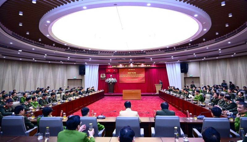 Toàn cảnh hội nghị. (Ảnh: Bộ Công an)