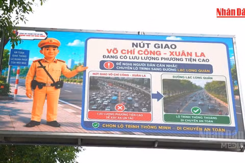 [Video] Cảnh báo sớm ùn tắc, tai nạn, ngập úng trên đường phố Hà Nội