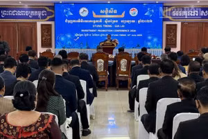 Hội nghị Xúc tiến đầu tư Stung Treng-Gia Lai năm 2026. (Ảnh: HUY VŨ)