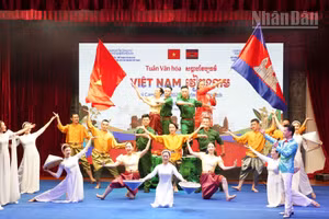 Tuần Văn hóa Việt Nam tại Campuchia năm 2026 diễn ra từ ngày 26 đến 30/5. (Ảnh: ĐINH TRƯỜNG)
