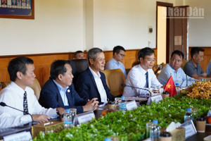 Thúc đẩy hơn nữa hợp tác với vùng Đông Bắc Campuchia