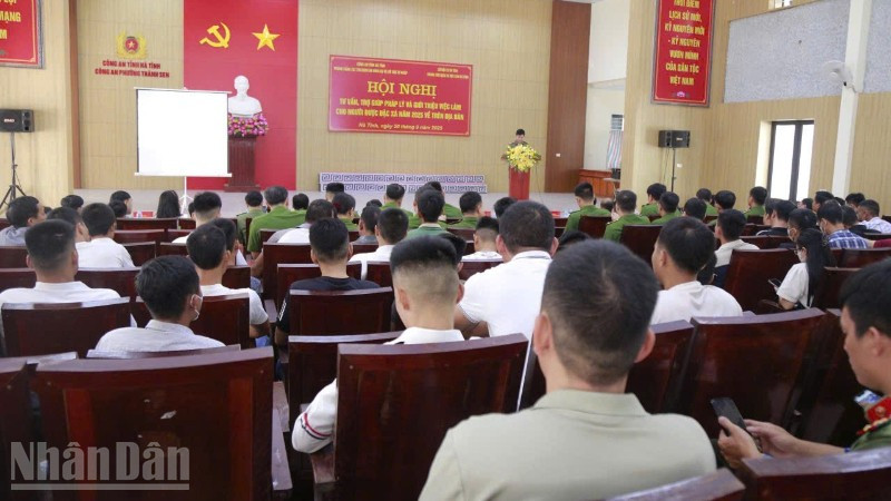Dịp 2/9/2025 có 154 phạm nhân đang chấp hành án phạt tù ở Hà Tĩnh được hưởng chính sách khoan hồng của Nhà nước.