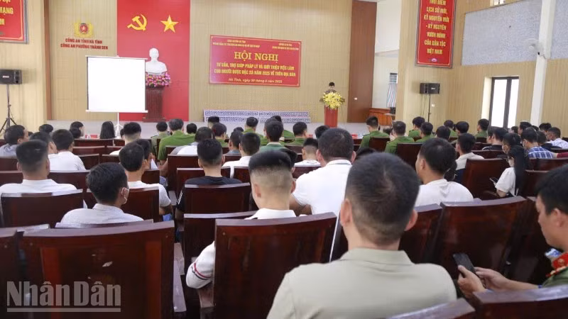 Dịp 2/9/2025 có 154 phạm nhân đang chấp hành án phạt tù ở Hà Tĩnh được hưởng chính sách khoan hồng của Nhà nước.