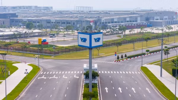 Một góc Khu công nghiệp Việt Nam-Singapore III (VSIP III) tại Thành phố Hồ Chí Minh. 