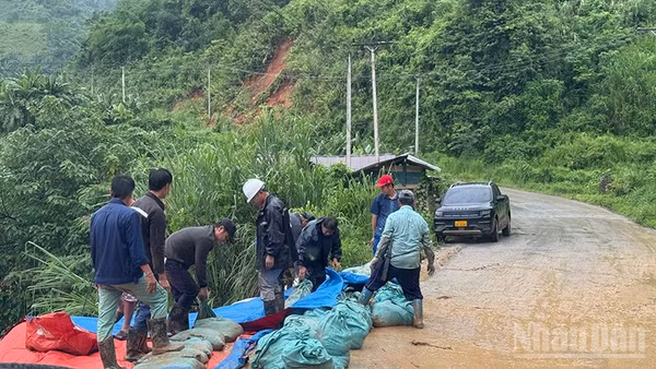 Lào xác định phát triển cơ sở hạ tầng tại khu vực nông thôn là một trong những công tác trọng tâm trong Chương trình quốc gia về phát triển nông thôn và giảm nghèo giai đoạn 2027-2030. (Ảnh: TRỊNH DŨNG)